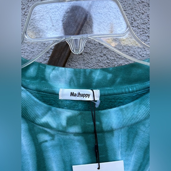 MadHappy LIMITED HERITAGE CREWNECK Blue Tie Dye New with Tags! - Picture 2 of 10